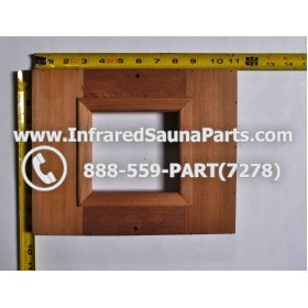 WOOD CONTROL PANEL TRIMS - CEDAR WOOD CONTROL PANEL TRIM STYLE 1 2