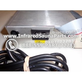 COMPLETE CONTROL POWER BOX WITH CONTROL PANEL - COMPLETE CONTROL POWER BOX  O-SAUNA INFRARED SAUNA WITH CONTROL PANEL 12