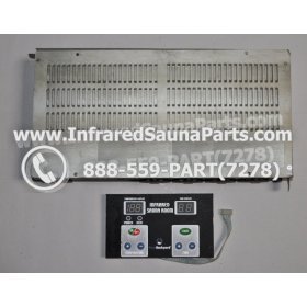 COMPLETE CONTROL POWER BOX WITH CONTROL PANEL - COMPLETE CONTROL POWER BOX CAL SAUNA INFRARED SAUNA STYLE 2 WITH ONE CONTROL PANEL 2