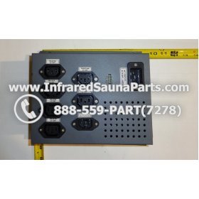 COMPLETE CONTROL POWER BOX 110V / 120V - COMPLETE CONTROL POWER BOX 110V / 120V FOR  INFRARED SAUNA UNIVERSAL 3