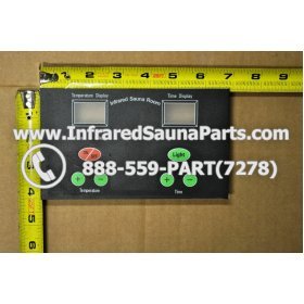 CIRCUIT BOARDS WITH  FACE PLATES - CIRCUIT BOARD WITH FACEPLATE VIDAL INFRARED SAUNA NYSN3DB F1.3 WITH WIRE 2