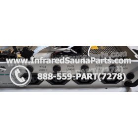 COMPLETE CONTROL POWER BOX WITH CONTROL PANEL - COMPLETE CONTROL POWER BOX LONGEVITY INFRARED SAUNA STYLE 1 WITH ONE CONTROL PANEL 14