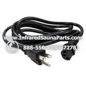 POWER CORD - POWER CORD 6ft 14 AWG UNIVERSAL - IEC320 C13 TO NEMA 5-20P SJT 20A PLUG STYLE 13 1