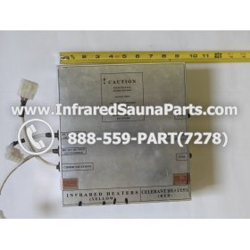 COMPLETE CONTROL POWER BOX 110V / 120V - COMPLETE CONTROL POWER BOX 110V / 120V INFINITY INFRARED SAUNA 10