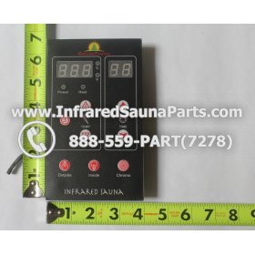 CIRCUIT BOARDS WITH  FACE PLATES - CIRCUIT BOARD WITH FACE PLATE RELAXED FITNESS INFRARED SAUNA MAIN 5