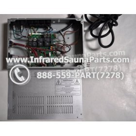 COMPLETE CONTROL POWER BOX 220V / 240V - COMPLETE CONTROL POWER BOX 220V / 240V HYDRA  INFRARED SAUNA STYLE 3 15