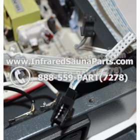 COMPLETE CONTROL POWER BOX 220V / 240V - COMPLETE CONTROL POWER BOX 220V / 240V WITH 7 CIRCUIT BOARD PINS  6 FEMALE PLUGS SAUNAGEN INFRARED SAUNA 30