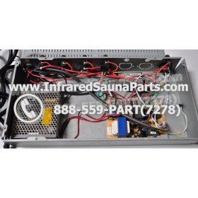 COMPLETE CONTROL POWER BOX 220V / 240V - COMPLETE CONTROL POWER BOX 220V / 240V PRECISION THERAPY INFRARED SAUNA STYLE 8 9