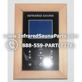 CIRCUIT BOARDS WITH  FACE PLATES - CIRCUIT BOARD WITH FACEPLATE ENLIGHTEN INFRARED SAUNA WITH HEAT LEVEL CONTROL STYLE 1 MAIN 1