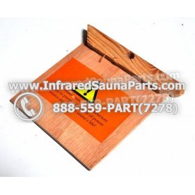 WOOD VENTS - HEMLOCK WOOD SLIDING DOOR COVER STYLE 3 6