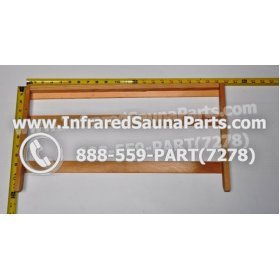 WOOD MAGAZINE HOLDERS - HEMLOCK WOOD MAGAZINE RACK ( 21.5" x 12" ) 3