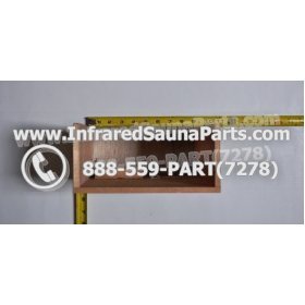 WOOD STEREO HOUSINGS - HEMLOCK WOOD STEREO COVER STYLE 6 4