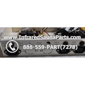 COMPLETE CONTROL POWER BOX WITH CONTROL PANEL - COMPLETE CONTROL POWER BOX KEYSBACKYARD INFRARED SAUNA STYLE 1 WITH ONE CONTROL PANEL 15