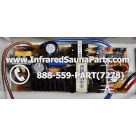 COMPLETE CONTROL POWER BOX 110V / 120V - COMPLETE CONTROL POWER BOX 110V / 120V MASTERSAUNA INFRARED SAUNA STYLE 4 8