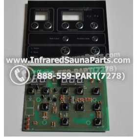 CIRCUIT BOARDS WITH  FACE PLATES - CIRCUIT BOARD WITH FACE PLATE YX32764-3 (11 BUTTONS) GAIA 1