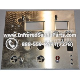 FACE PLATES - FACEPLATE FOR CIRCUIT BOARD YX32764-3 MASTERSAUNA  8 BUTTONS 7
