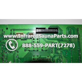 CIRCUIT BOARDS WITH  FACE PLATES - CIRCUIT BOARD WITH FACE PLATE PRECISION THERAPY INFRARED SAUNA 06S065 6