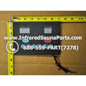 CIRCUIT BOARDS WITH  FACE PLATES - CIRCUIT BOARD WITH FACE PLATE SAUNABOB INFRARED SAUNA C15 9012  AND THERMO WIRE 2