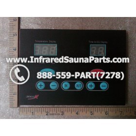 FACE PLATES - FACEPLATE FOR CIRCUIT BOARD SAUNABOB INFRARED SAUNA C15 9012 8