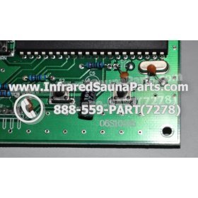 CIRCUIT BOARDS WITH  FACE PLATES - CIRCUIT BOARD WITH FACEPLATE WATERSTAR INFRARED SAUNA 06S10195 7