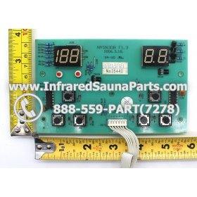CIRCUIT BOARDS / TOUCH PADS - CIRCUIT BOARD  TOUCHPAD HEALTHLAND INFRARED SAUNA NYSN3DB F1.3 WITH WIRE 4