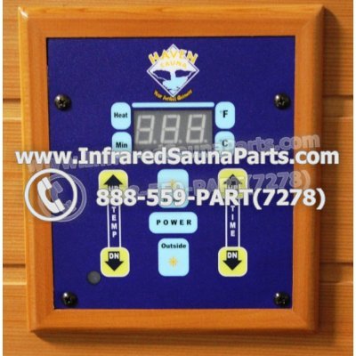 CIRCUIT BOARDS WITH  FACE PLATES - CIRCUIT BOARD WITH FACEPLATE HAVEN SAUNA INFRARED SAUNA 1