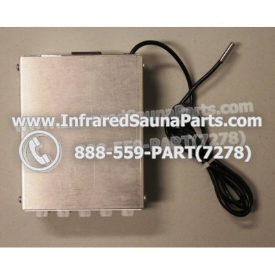 COMPLETE CONTROL POWER BOX 220V / 240V - COMPLETE CONTROL POWER BOX 220V / 240V EZE INFRARED SAUNA  ACC-100-PL-D 1